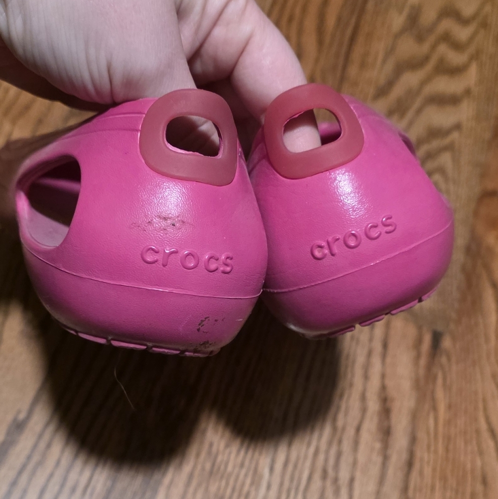 Pink Crocs Flats - Picture 4 of 6